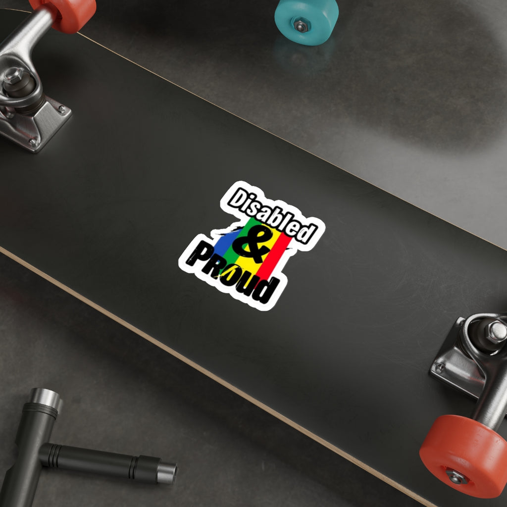 Die-Cut Stickers - DISABLED & PROUD