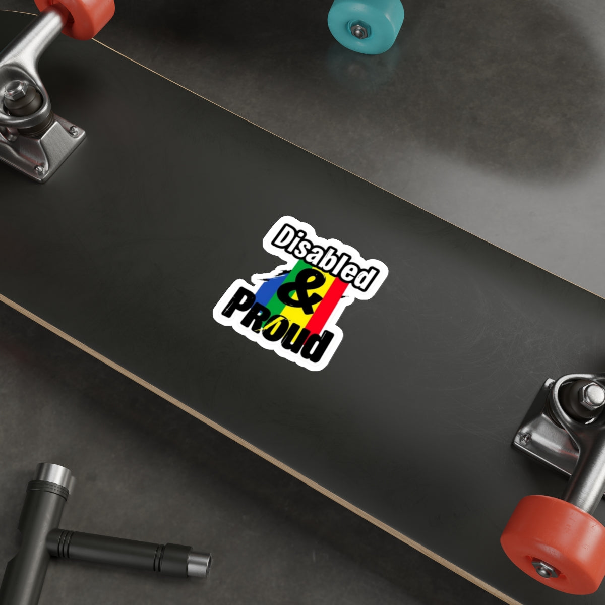 Die-Cut Stickers - DISABLED & PROUD