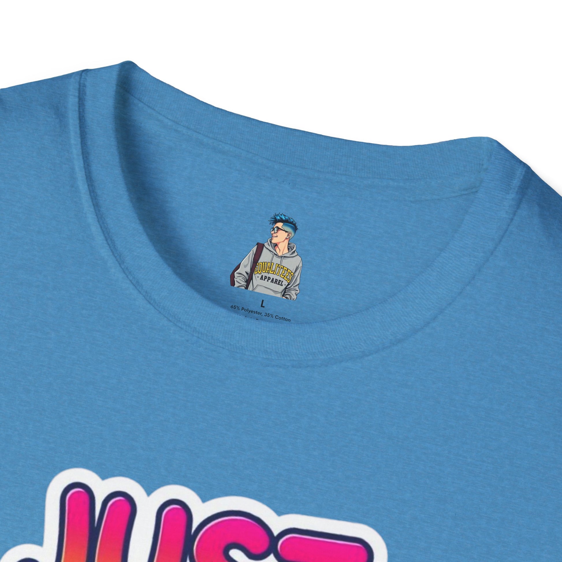 Just Love Unisex Softstyle T-Shirt | Perfect for Pride, Anniversaries, and Everyday Wear