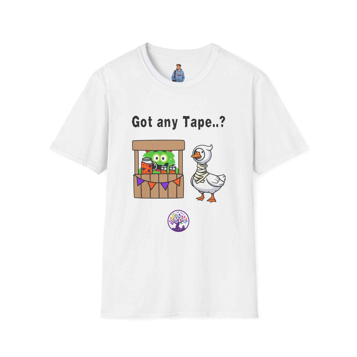 Got any Tape..? Mummy Goose & Monster Halloween T-Shirt