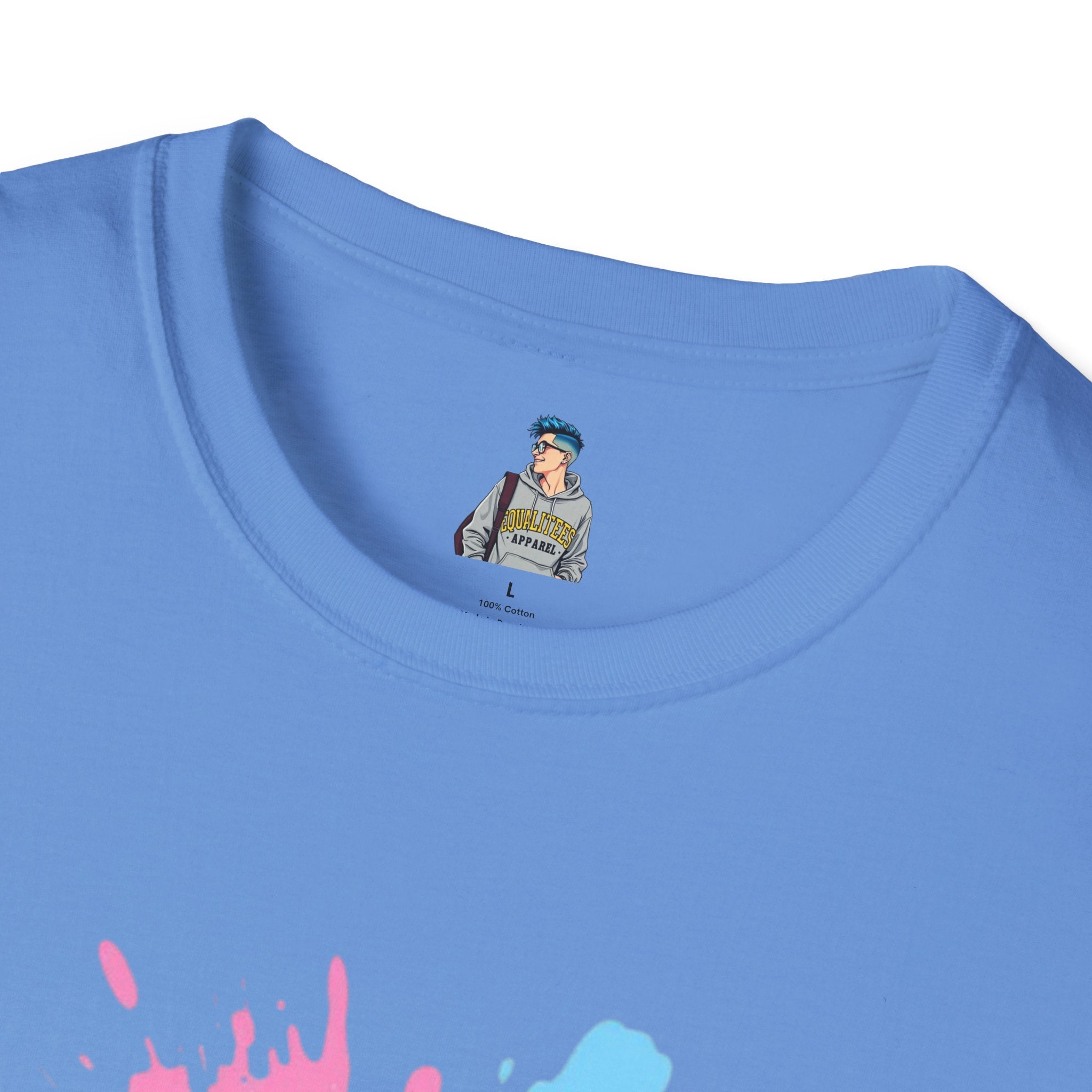 Protect Trans Kids Unisex Softstyle T-Shirt - Supportive LGBTQ+ Apparel