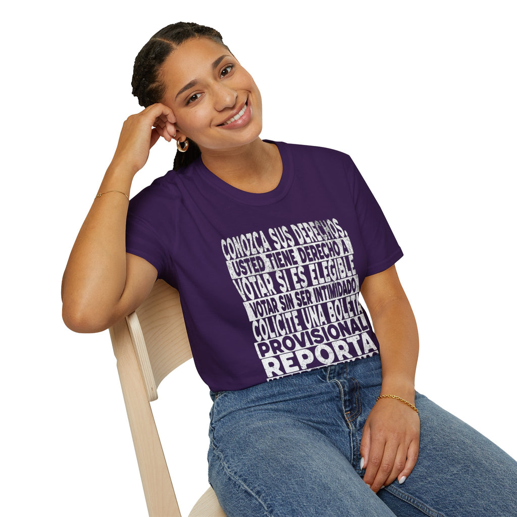 Know Your Voting Rights Spanish T-Shirt