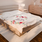 Mom's Blanket Velveteen Plush Blanket – For Comfort and Warmth