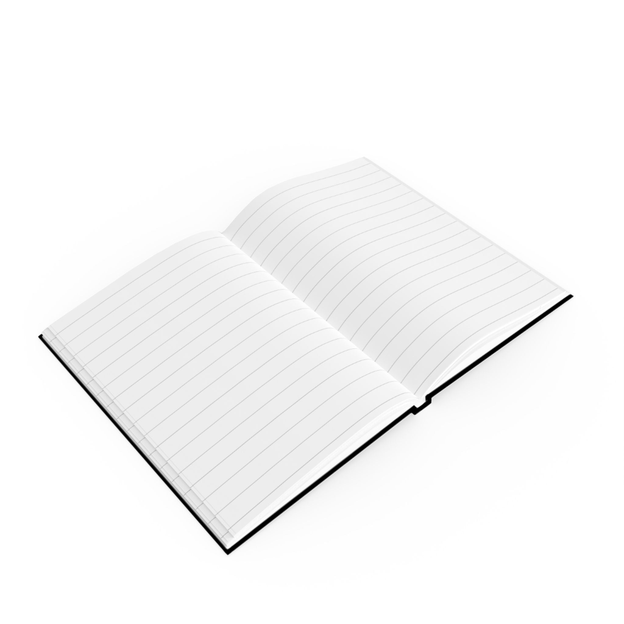 Black Universe Silhouette Female- Hard Backed Journal - Perfect for Gifts, Journaling, and Celebrations