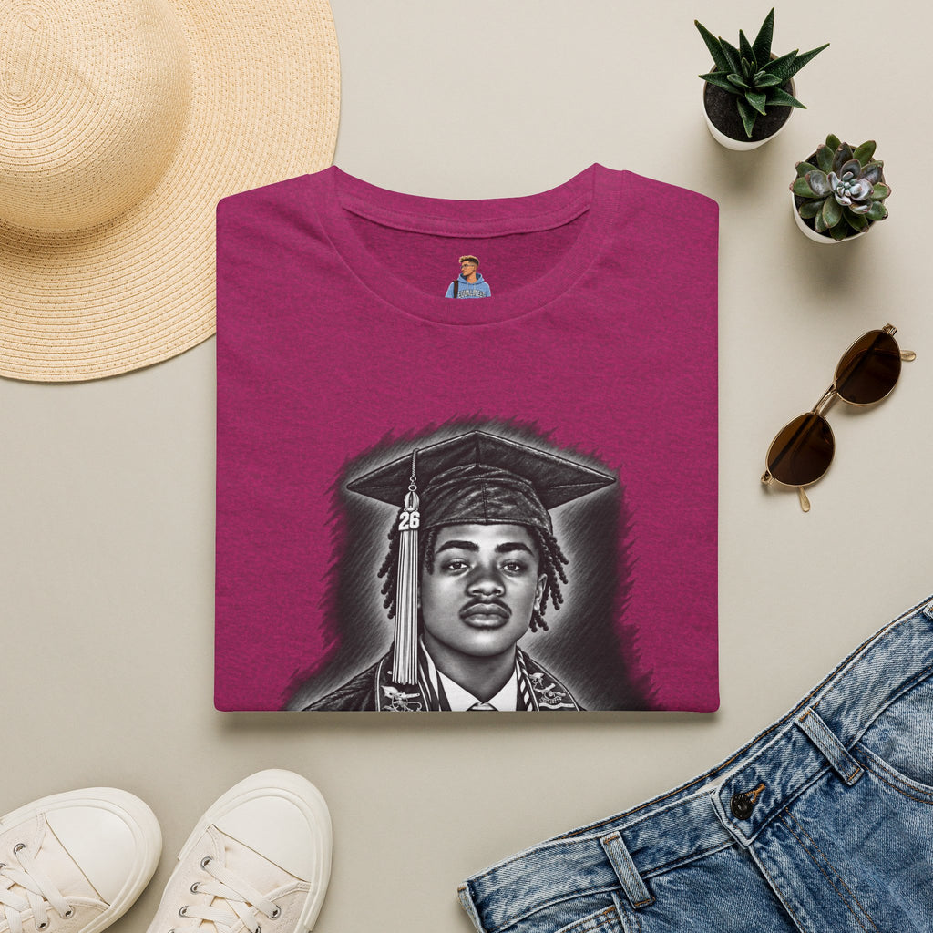 Portrait Front and Back - In Memory of Pierre Damas Bel T-Shirt