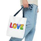 Rainbow Love Tote Bag