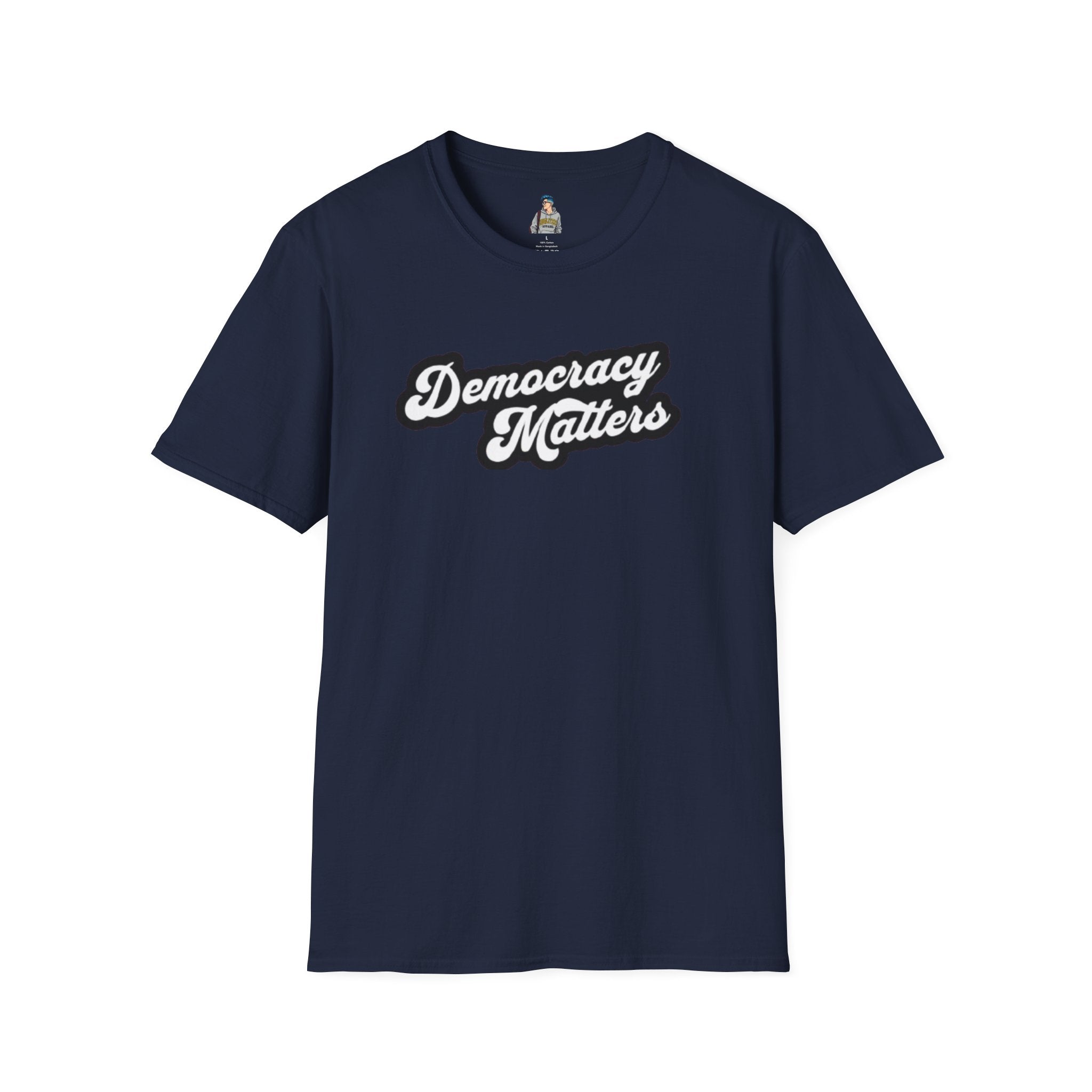 Unisex Softstyle T-Shirt - "Democracy Matters" & " We The People Are Pissed Off" Graphic Tee