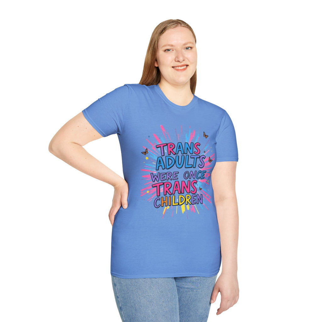 Trans Awareness Unisex T-Shirt, LGBTQ+ Pride Shirt, Gift for Allies, Feminist Apparel, Support Trans Rights
