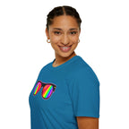 Rainbow Sunglasses Unisex t-shirt