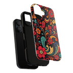 Floral Paisley Tough Case for iPhone — Vibrant Protective Phone Cover