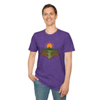 Mountain Scene Unisex Softstyle T-shirt