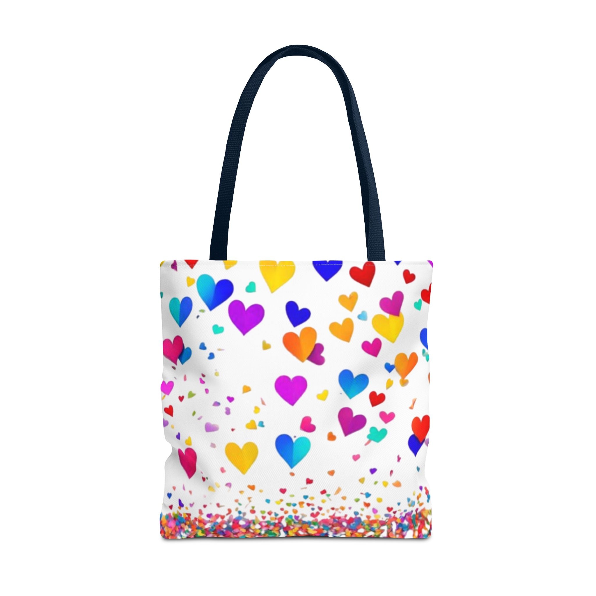 Falling Hearts Tote Bag