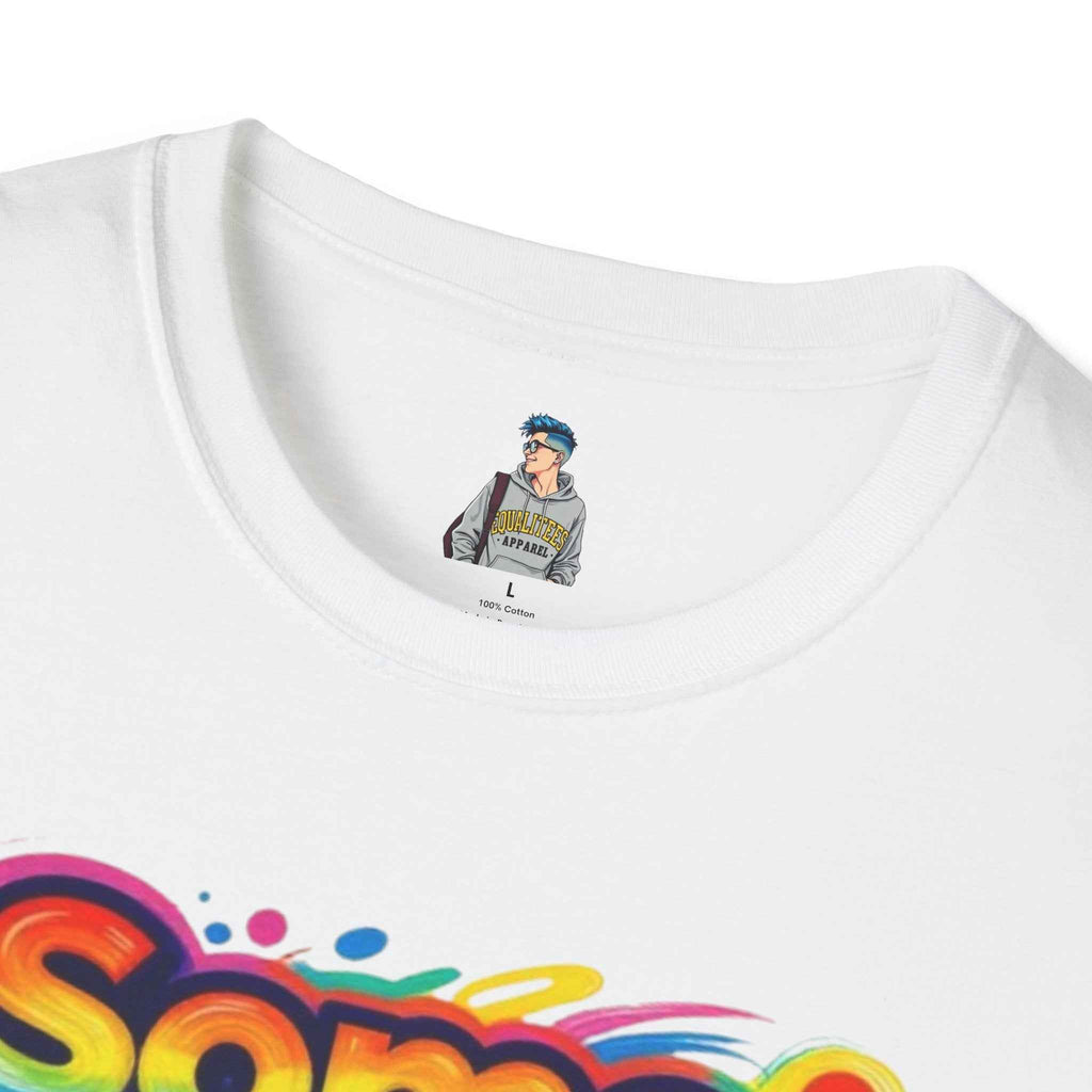 Some People Are Gay Get Over It T-Shirt — Rainbow Pride Statement Tee