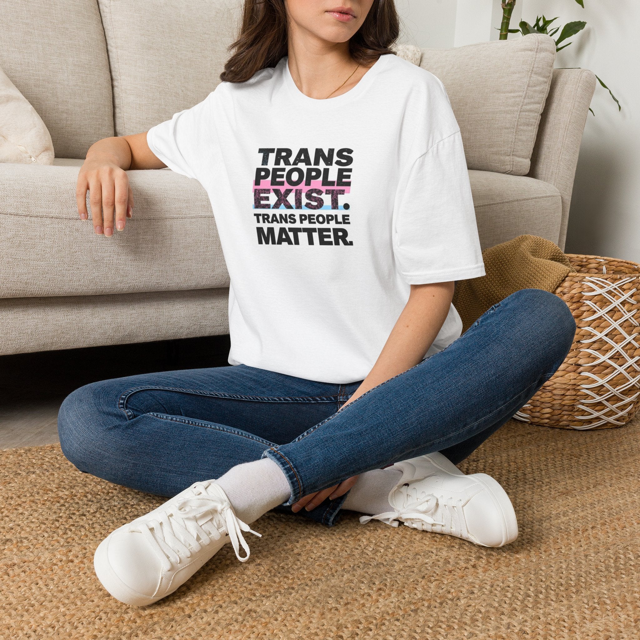 Trans People Exist T-Shirt