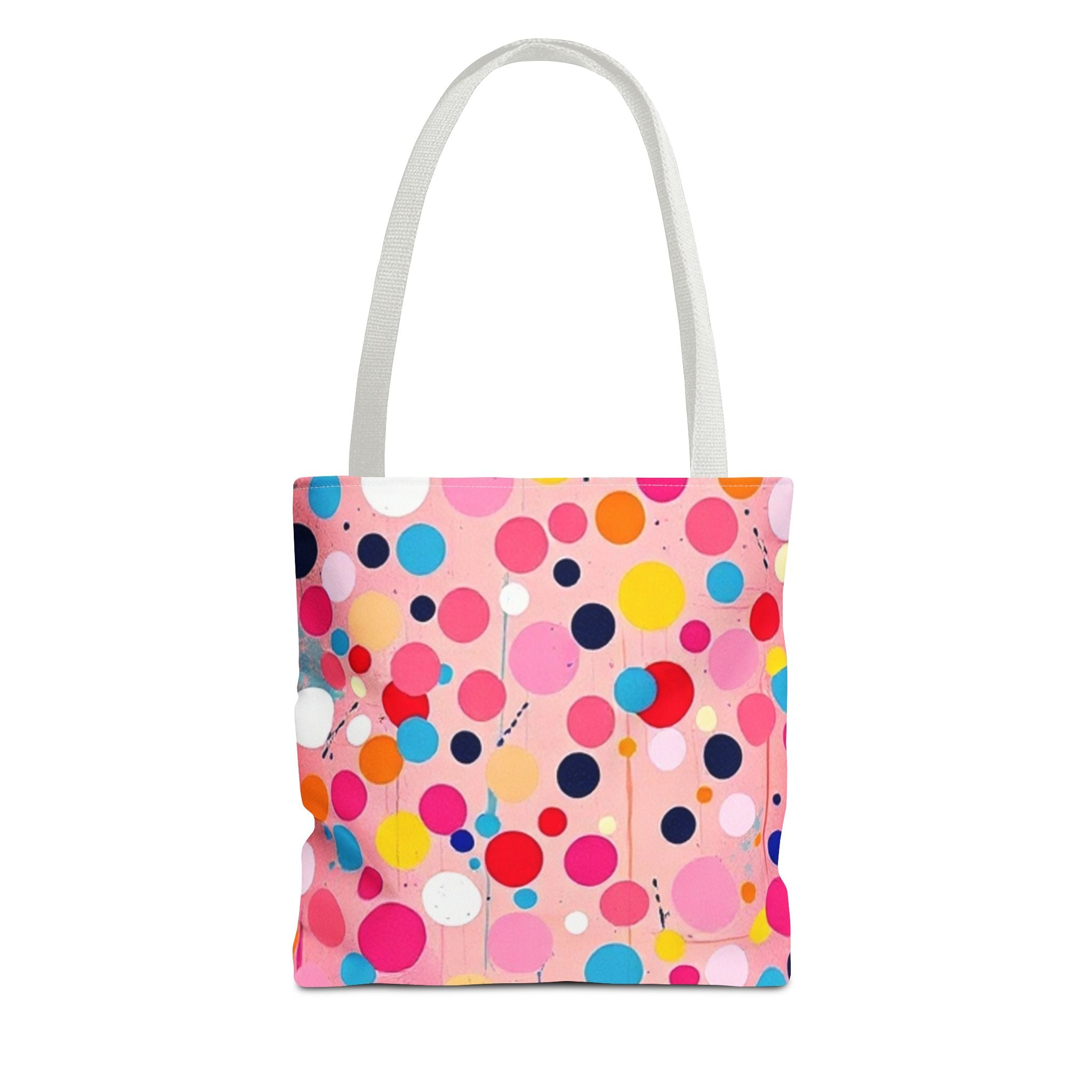 Dots and Drips over Pink Design - Tote Bag