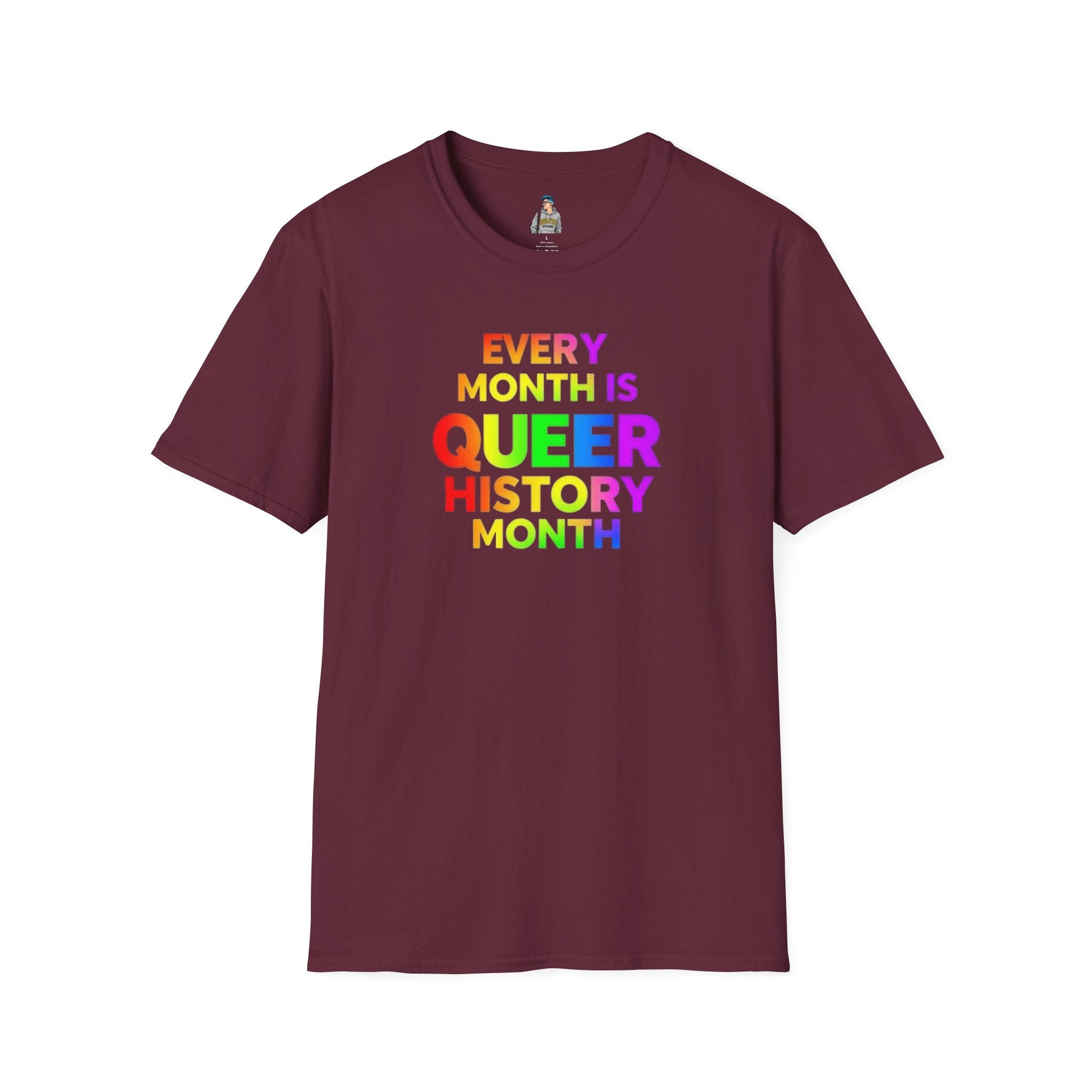 Queer History Month T-Shirt - EqualiTees.Me