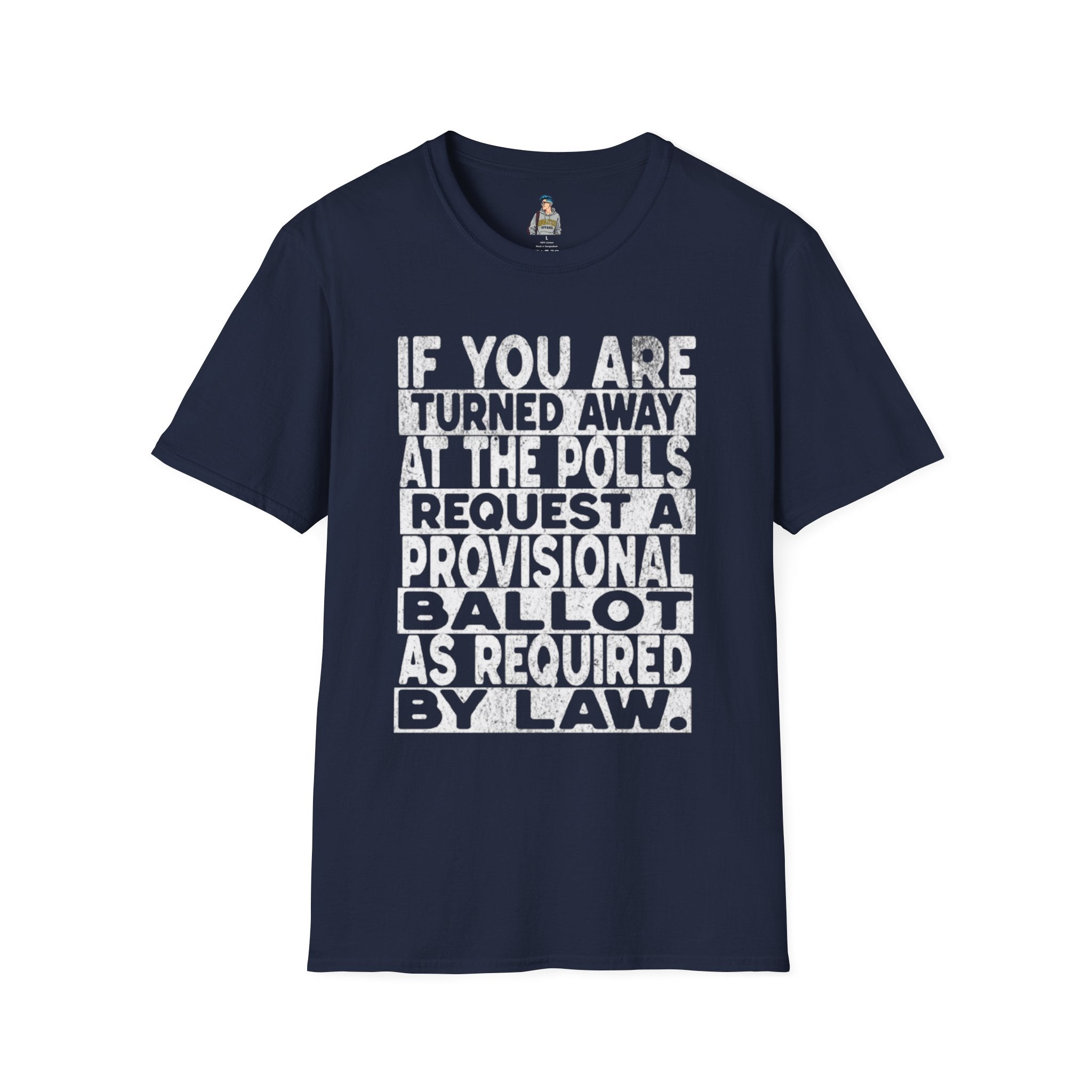 Do Not Be Intimidated Know Your Rights Voting Tee-English