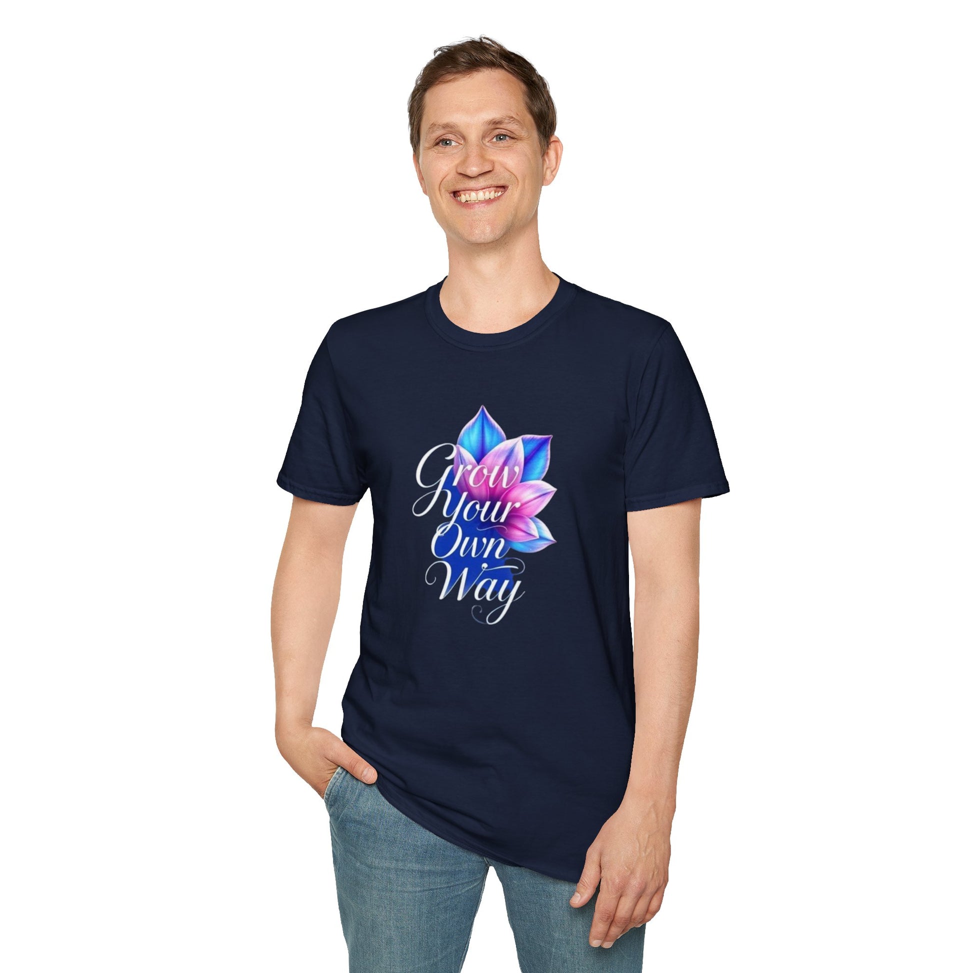 Empowerment Lotus, Grow Your Own Way T-Shirt