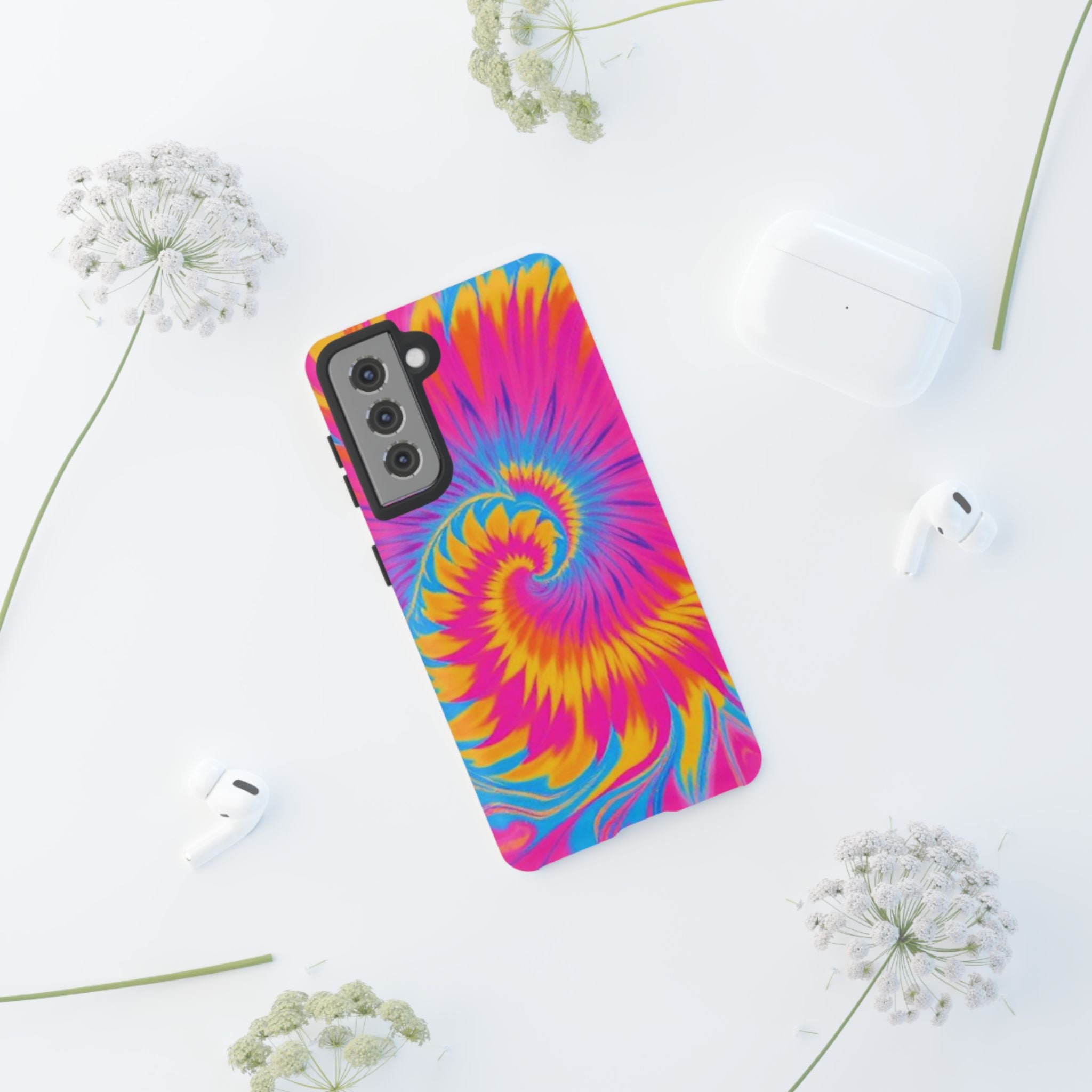 Vibrant Tie-Dye Swirl Tough for Android
