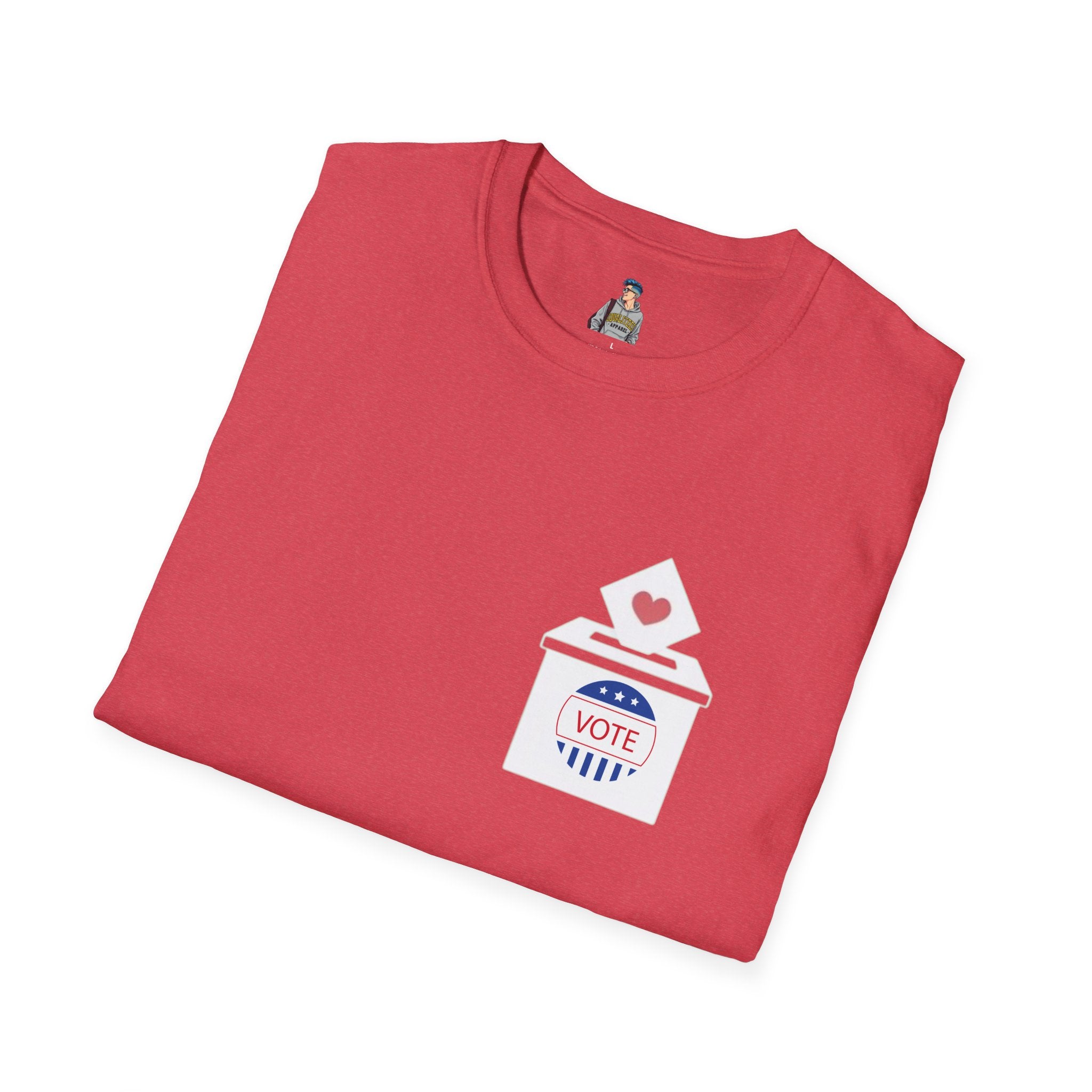 Vote with Your Heart Unisex Softstyle T-Shirt