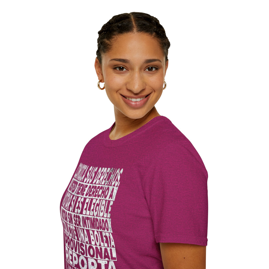 Know Your Voting Rights Spanish T-Shirt