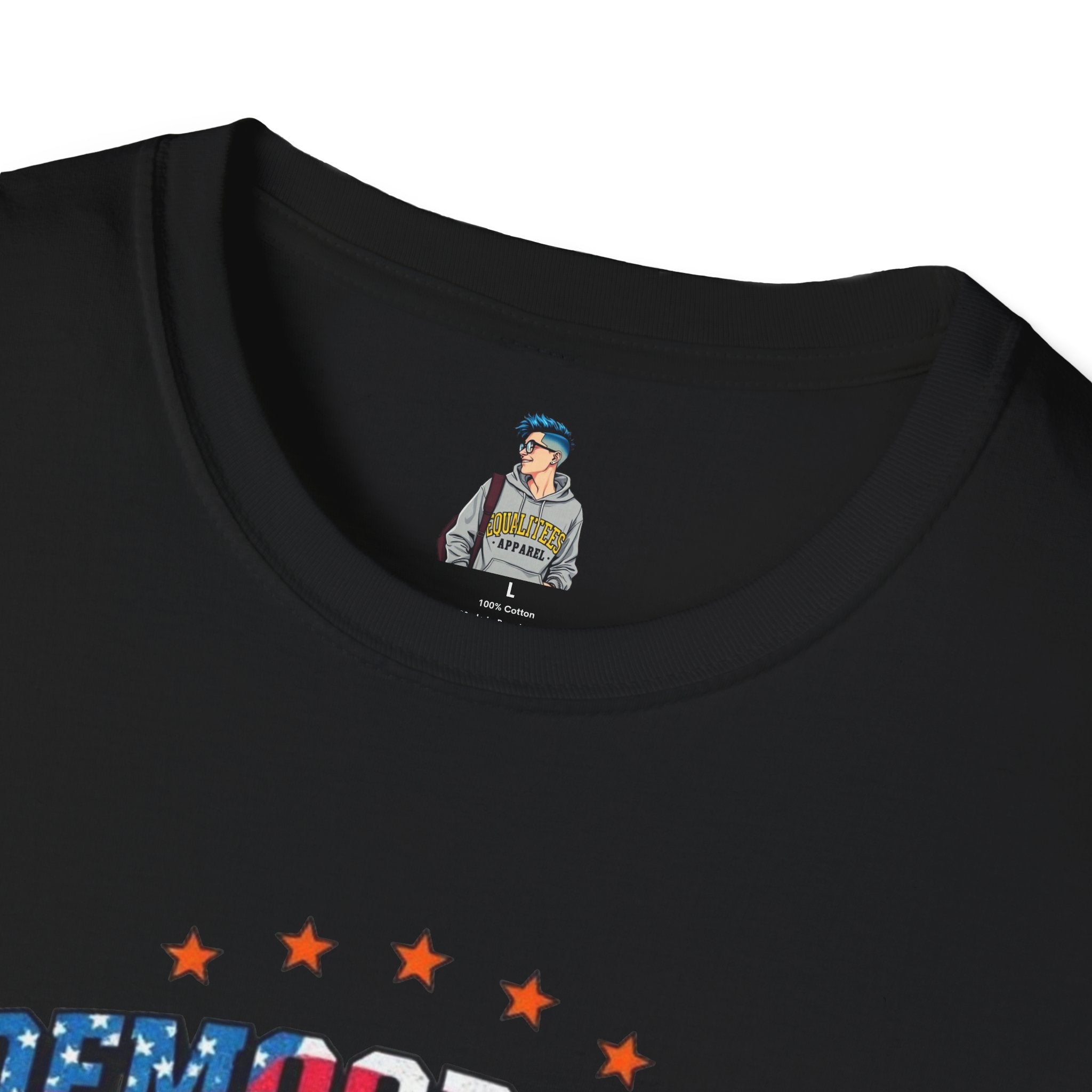 Patriotic Statement T-Shirt - Democracy Trumps the Felon