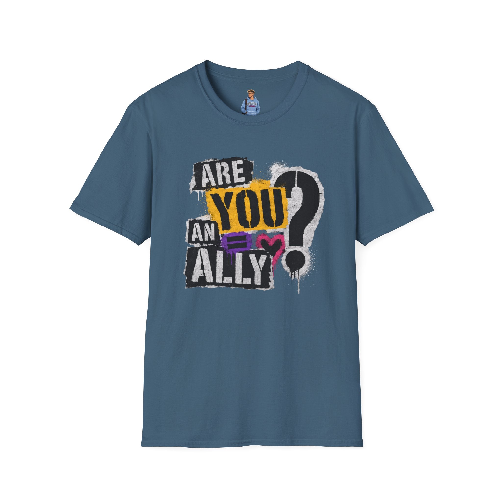 Are You An Ally? Graphic T‑Shirt — Pride & Allyship Tee