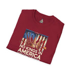 No Kings in America-Democracy Matters  Unisex Softstyle T-Shirt