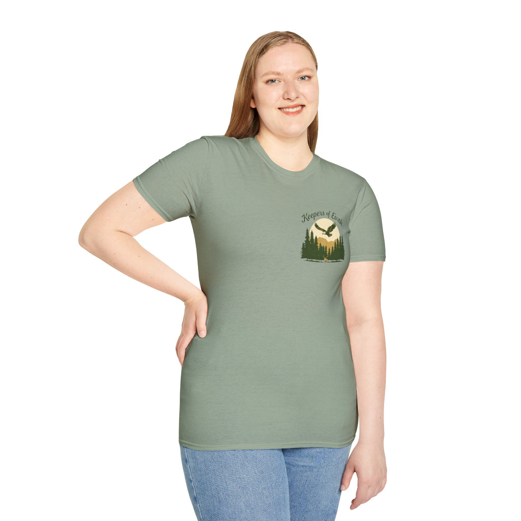 Keepers of the Earth Eagle and Elk T-shirt