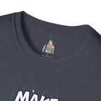 Make Good Trouble Trans Colors Graphic Unisex T-Shirt - Bold Statement Tee for Activists & Dreamers
