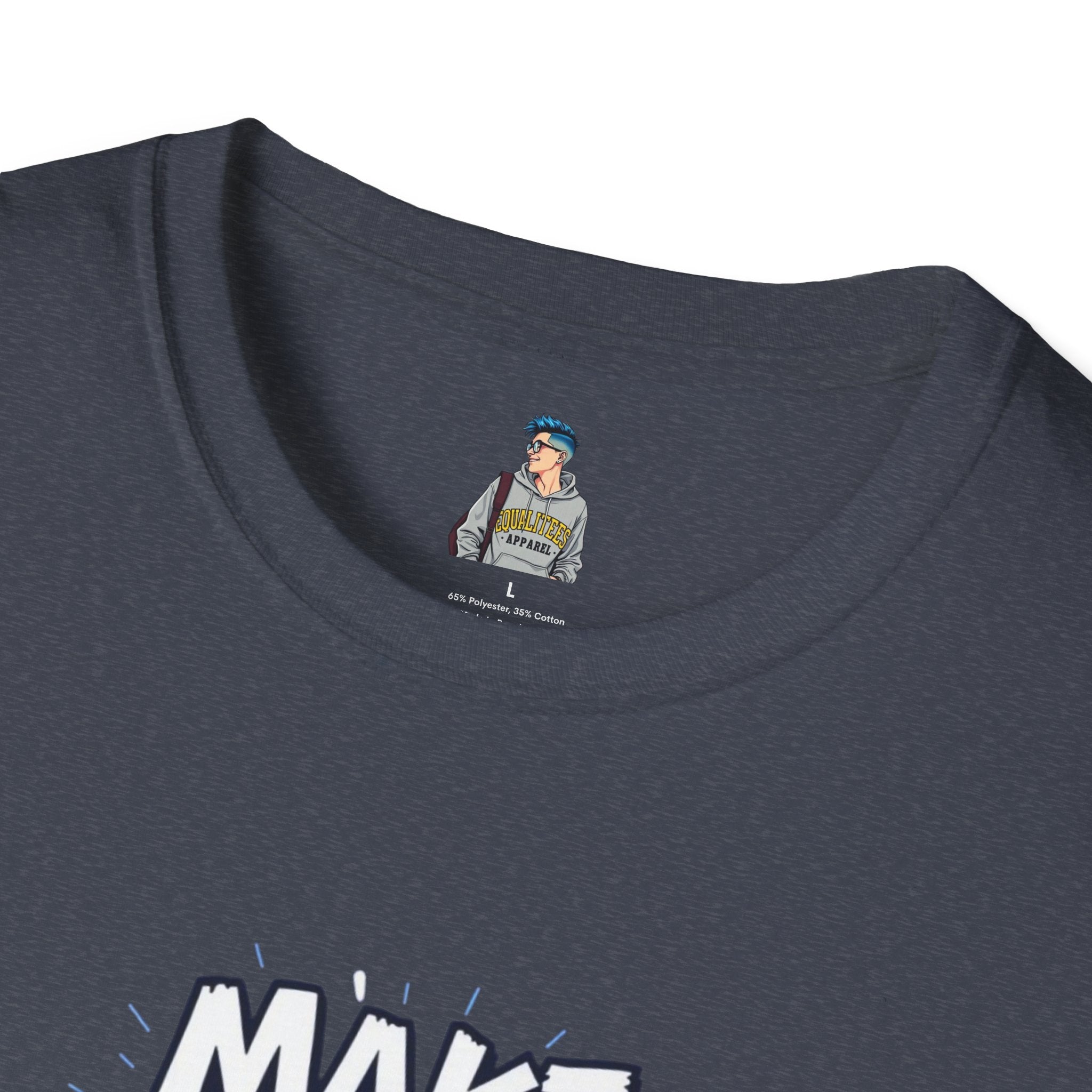 Make Good Trouble Trans Colors Graphic Unisex T-Shirt - Bold Statement Tee for Activists & Dreamers