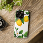 Lemon Blossom Tough Phone Case for iPhone