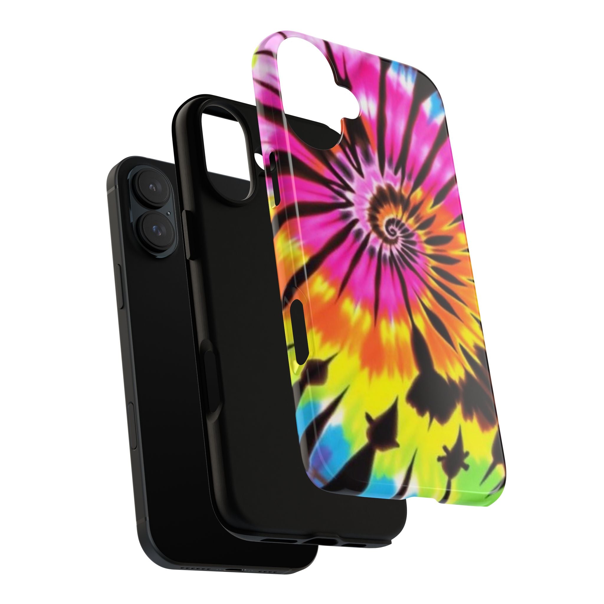 Tie-Dye Spiral Phone Case for iPhone