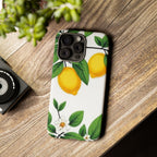 Lemon Blossom Tough Phone Case for iPhone