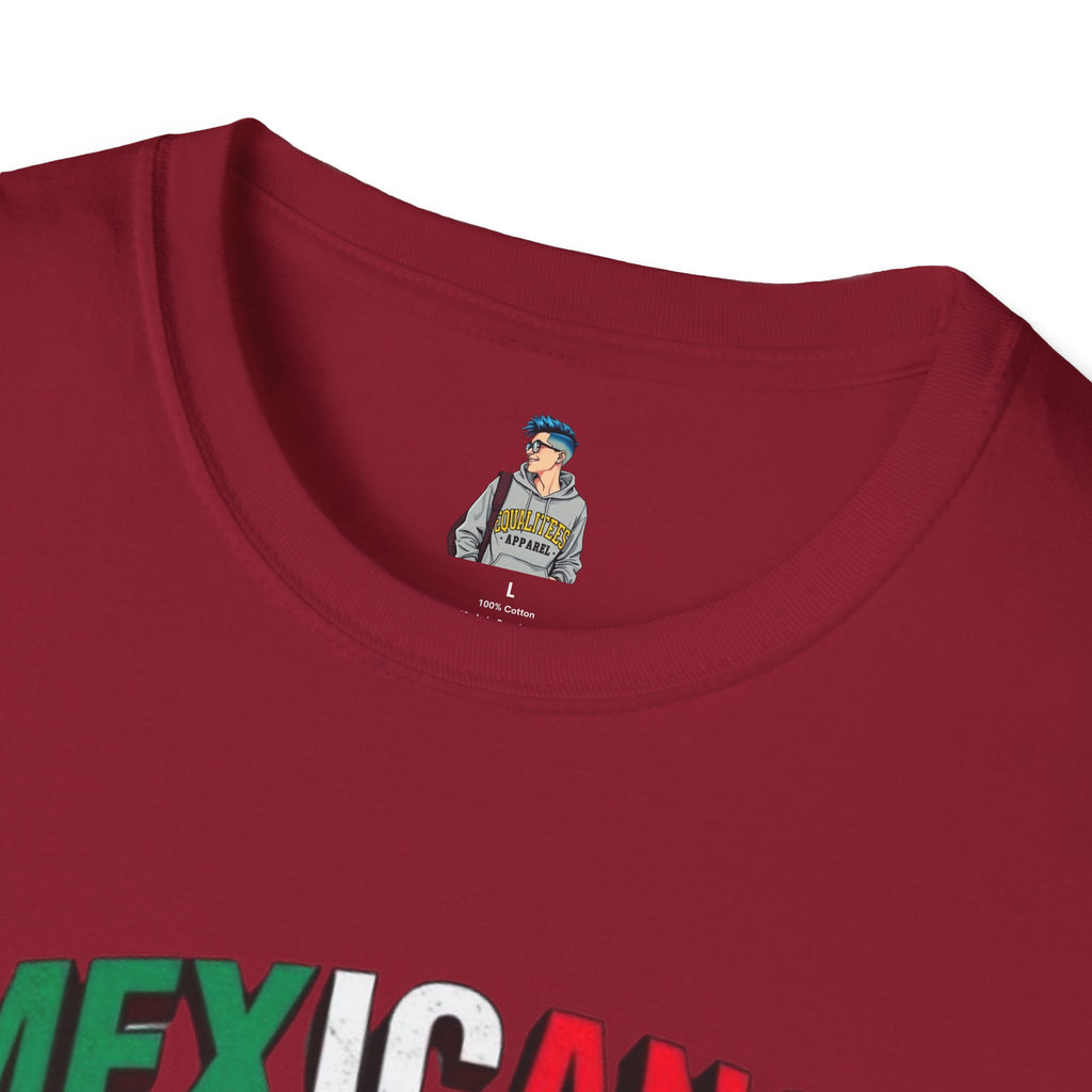 Unisex Softstyle T-Shirt - Mexicans Are Great Americans | Bilingual Pride Tee