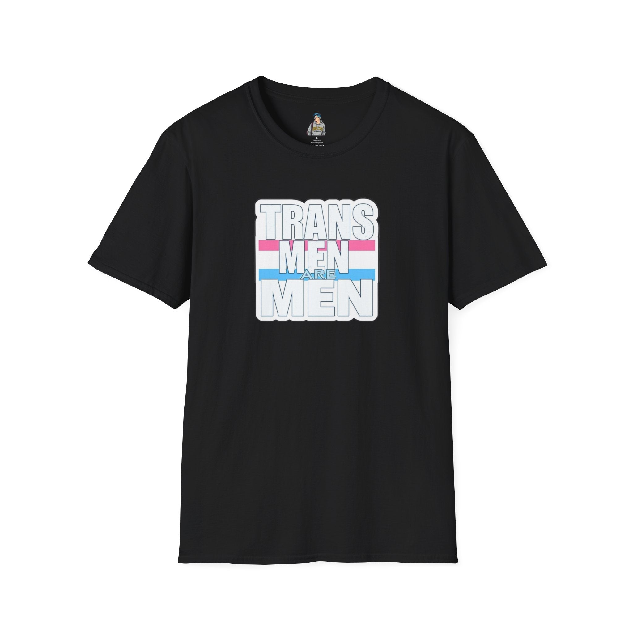 Unisex Softstyle T-Shirt - 'Trans Men Are Men' Statement Tee
