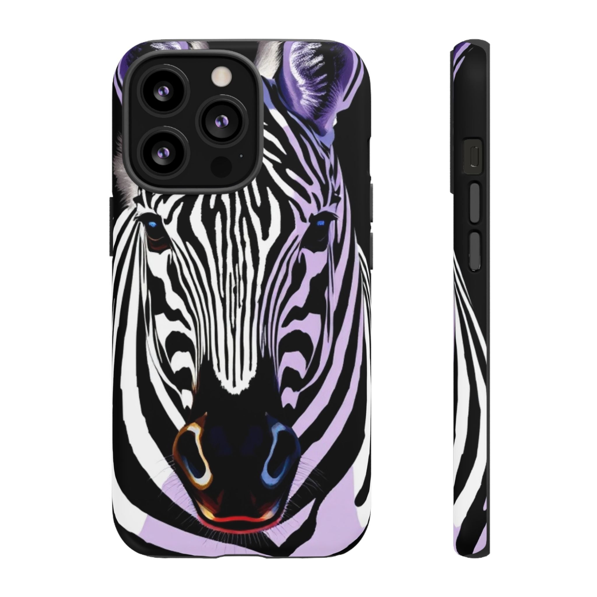 Android OR iPhone Compatible Cases - Zebra Design - Unique Tough Cases