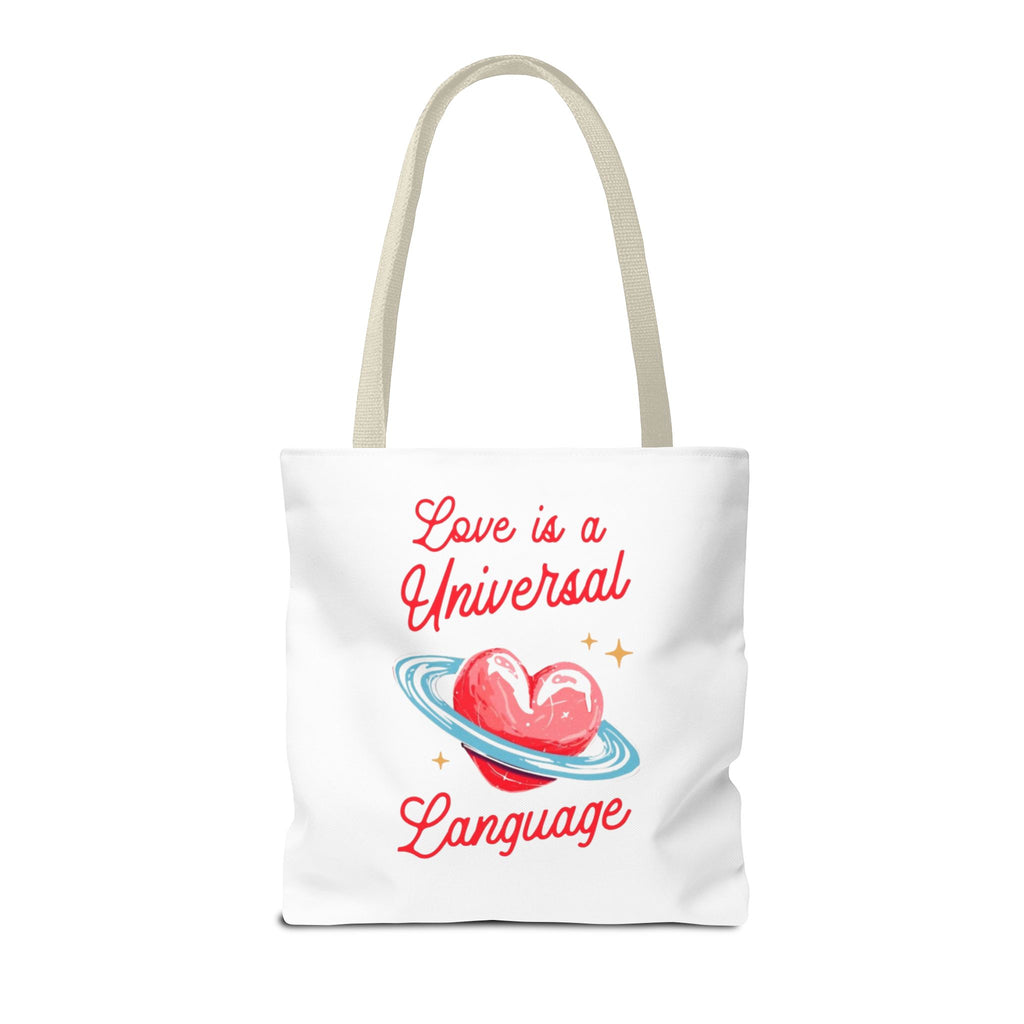 Love is a Universal Language Design - Tote Bag