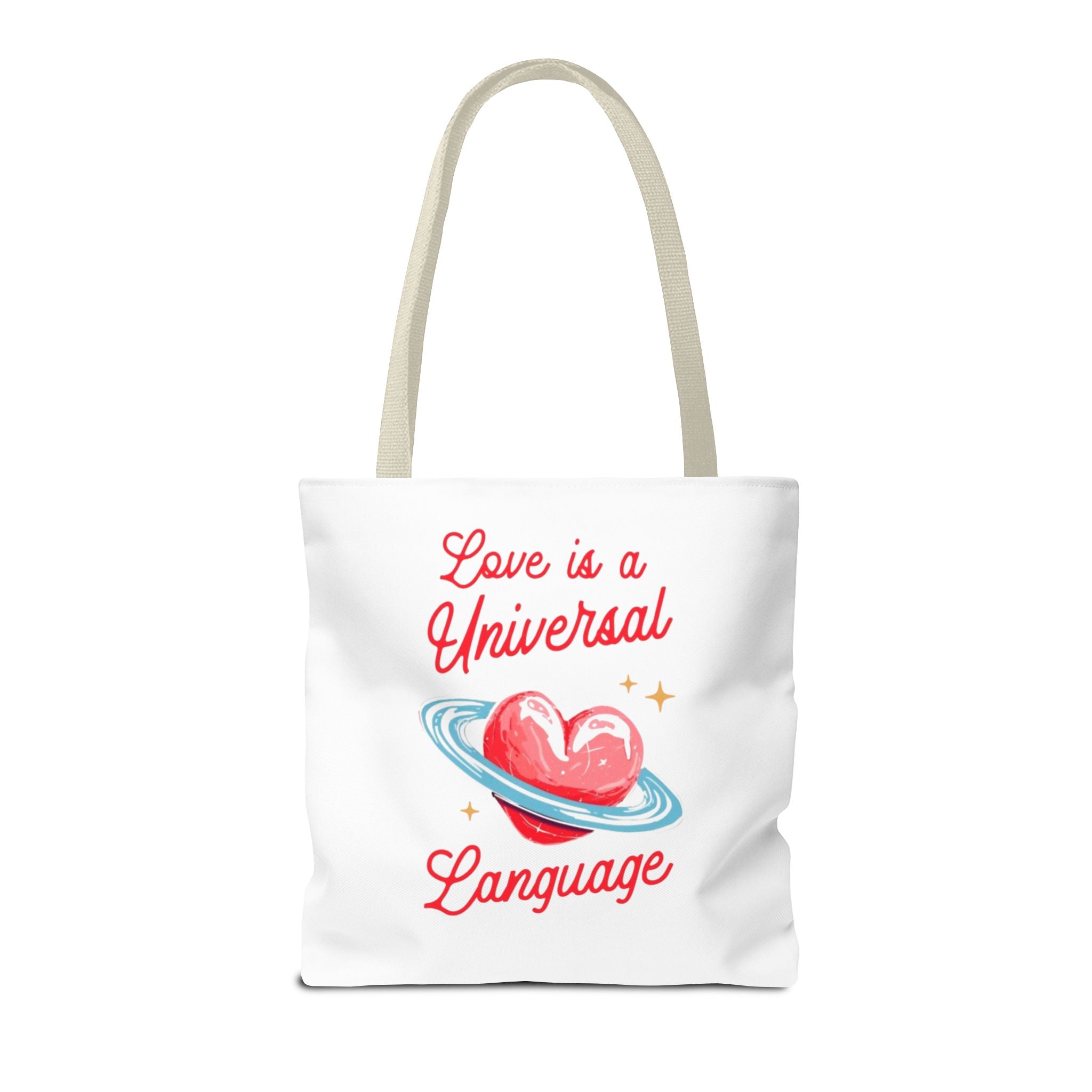 Love is a Universal Language Design - Tote Bag