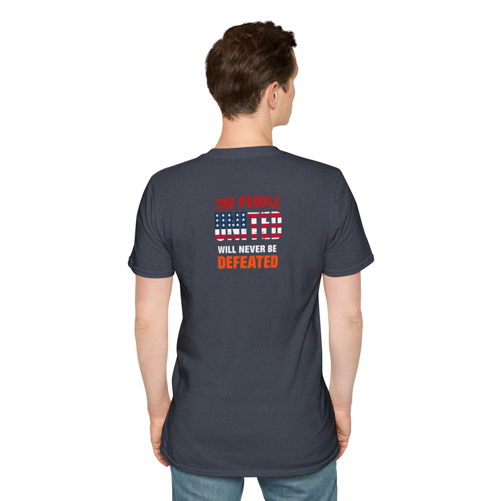 DRINK COFFEE, NOT THE KKKOOLAID. Unisex Softstyle T-Shirt - Empowering Message for Activists