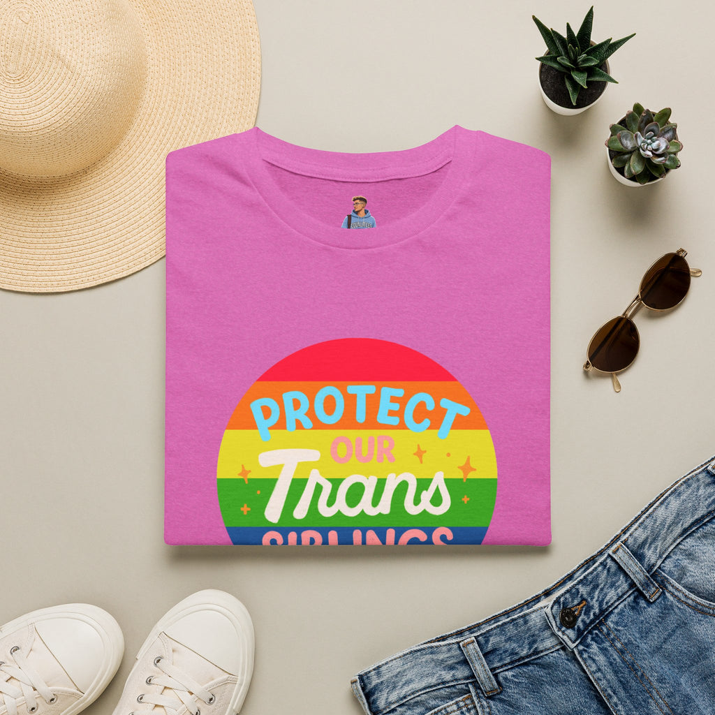 Protect Our Trans Siblings Pride Tree Las Vegas T-Shirt