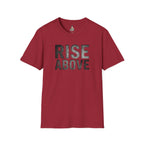 Rise Above Motivational Graphic T-Shirt