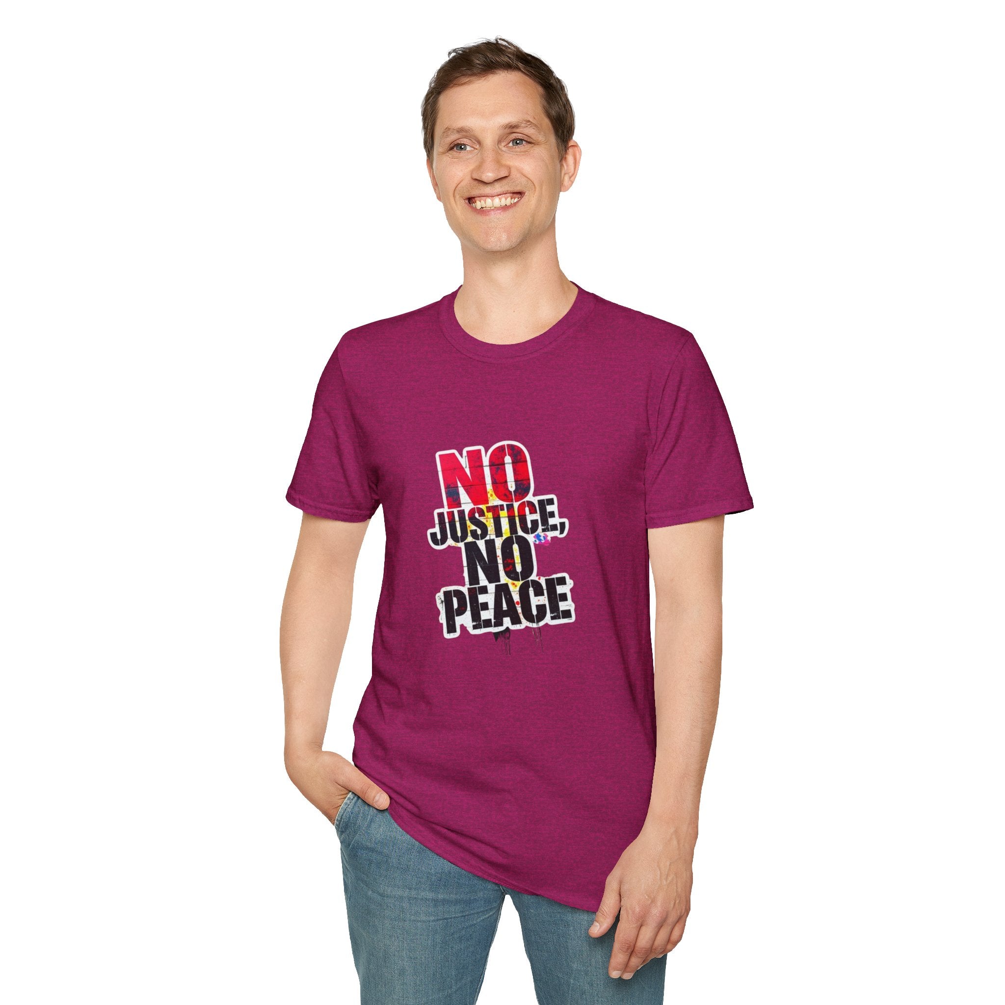 No Justice, No Peace Unisex Softstyle T-Shirt