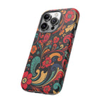Floral Paisley Tough Case for iPhone — Vibrant Protective Phone Cover