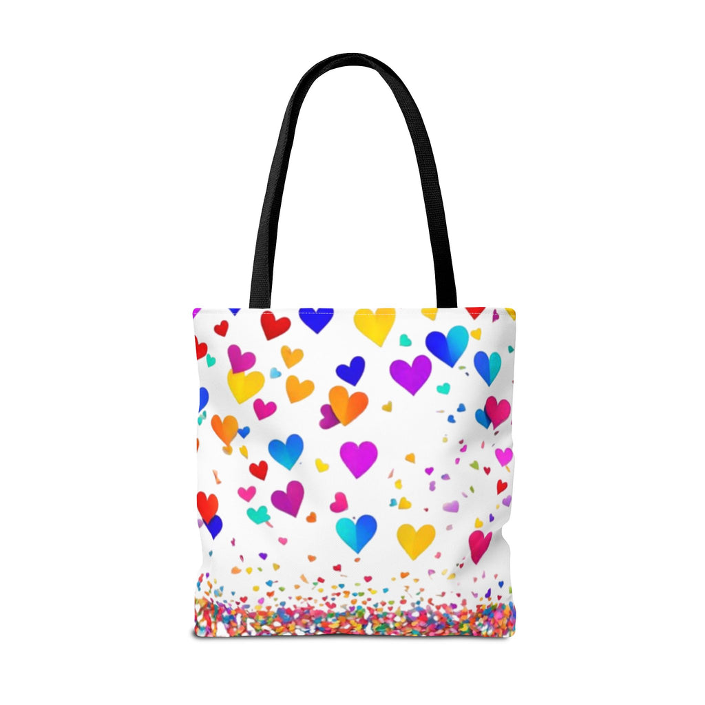 Falling Hearts Tote Bag