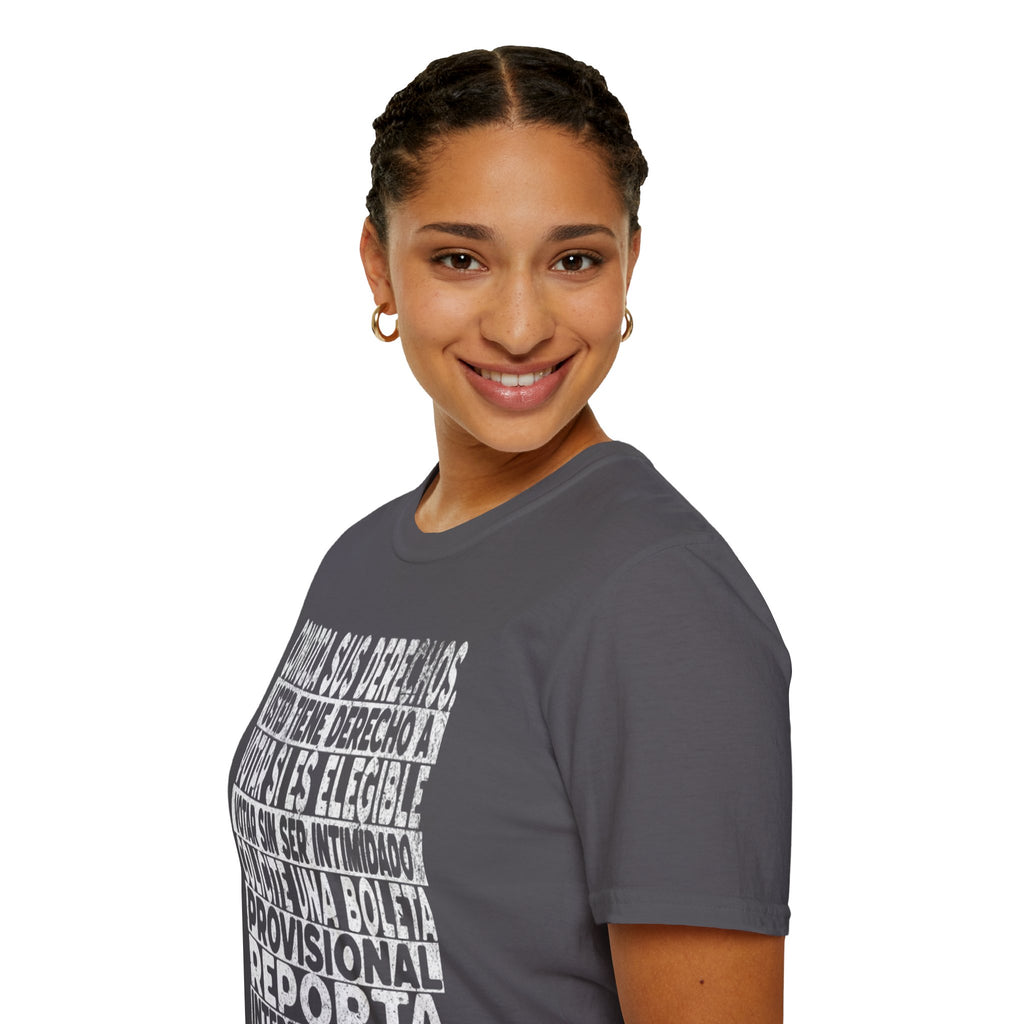 Know Your Voting Rights Spanish T-Shirt