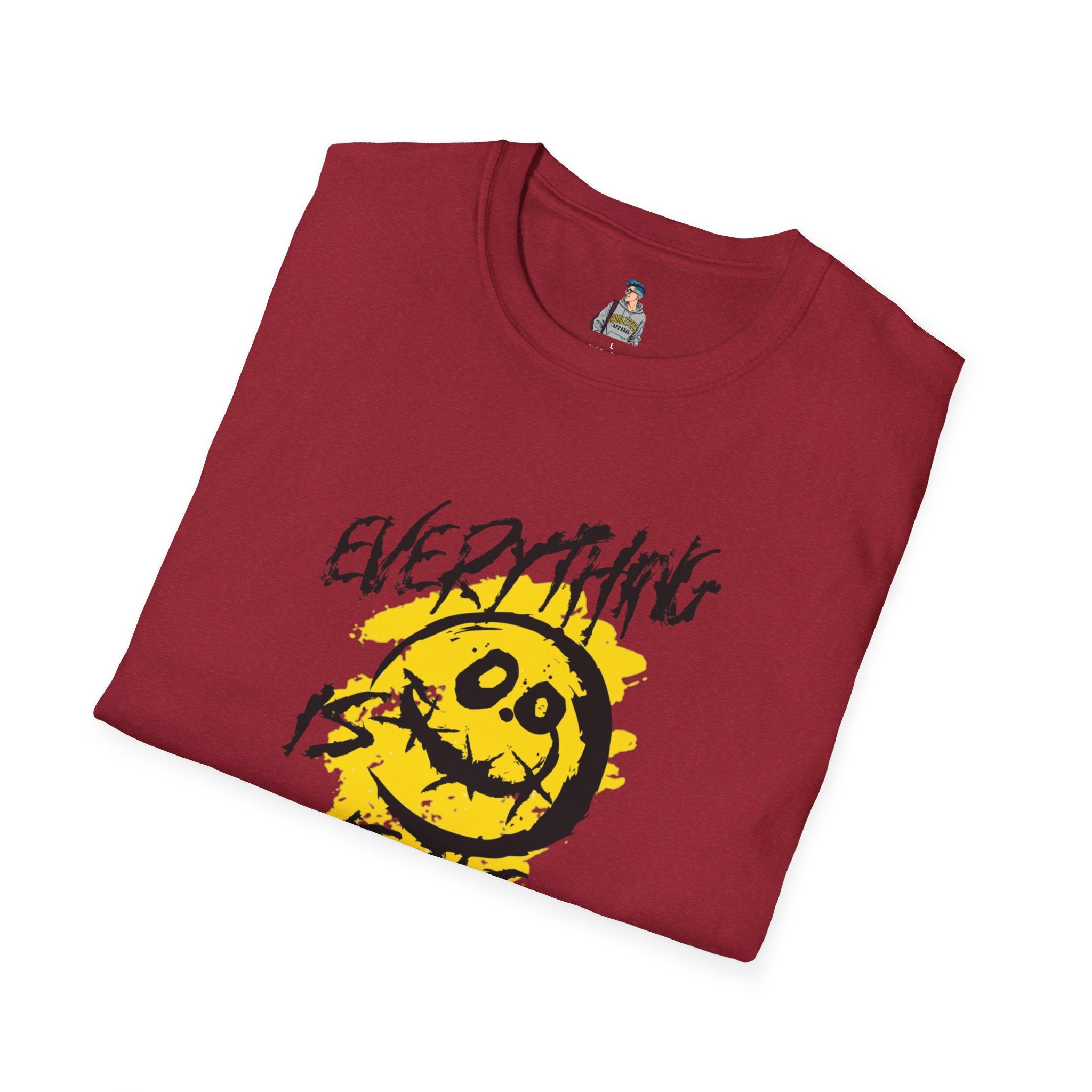 Everything is Fine Unisex Softstyle T-Shirt