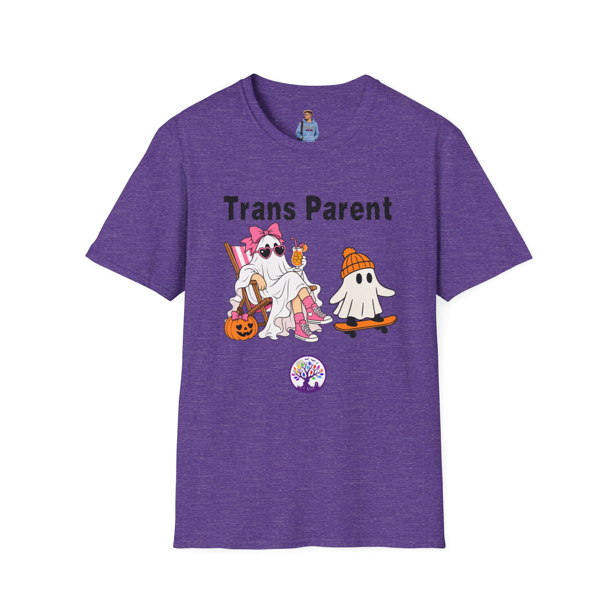 Trans Parent 3 Halloween Pride Tree Las Vegas T-Shirt