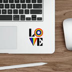 Die-Cut Stickers - Rainbow LOVE
