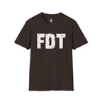 FDT Distressed Graphic T‑Shirt — Bold Statement Tee